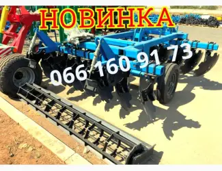 Дисковая борона прицепная БДФП -1.8-2.1-2.4-2.8 (лучше чем АГ или АГД) 100%