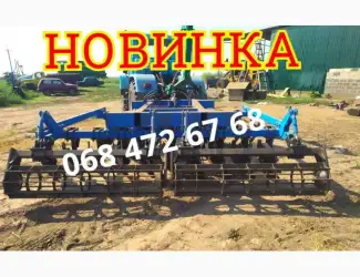 Усиленная борона БДФ(П) прицепная НОВИНКА для трактора МТЗ-82