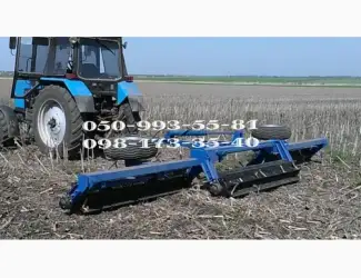 Водоналивний каток КЗК-6-04 ріжучий/рубаючий подрібнювач