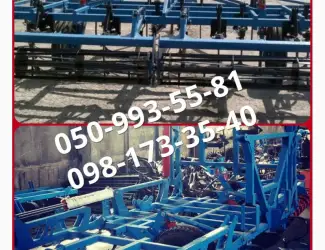 Культиватор КГШ 8.4 з котком та пружинами для суцільної культивації грунту
