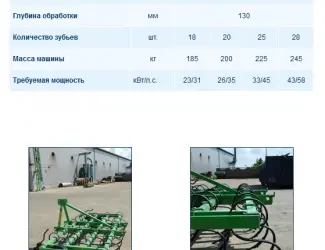 Зображення для оголошення Продам культиватор навісний 2, 6 м захват