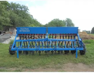 Сівалка причіпна.Сеялка прицепная Зерновая GreenTerraБюджет