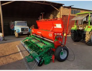 Зображення для оголошення Сівалка зернова 3.5 м. Agro-Masz SR350 (Дводисковий сошник) не Amazone D9
