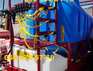 Причіпні штангові обприскувачі на 2000/2500 л