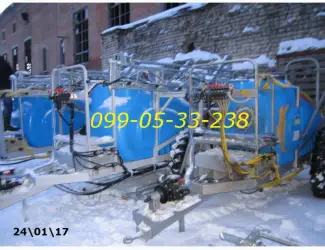Зображення для оголошення Опрыскиватель максус-18 прицепной 2000л./18м.+боковой смеситель+компьютер Максус Сегодня