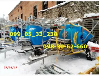 Зображення для оголошення Обприскувачі МАКСУС 2000 КАС, з оцинкованою крилами ширина захватц 18 -21 м. з розподіл