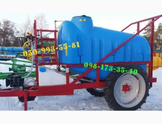 Прицепной ОП 2000(2500) полевой опрыскиватель новый. Польша