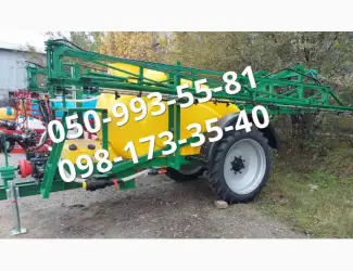 Якісні причипні обприскувачі ОП 2000/2500/3000 з багатим функціональним рядом. Гідравліка