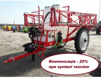 Обприскувач ОШШ 3000 л штанга 21 м (АСУ BRAVO 180)- КОМПЕНСАЦІЯ - 25%