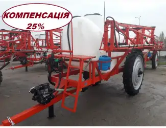 Опрыскиватель прицепной 2500 л штанга 24 м