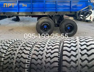 Зображення для оголошення Гноєрозкидач ПРТ-10 (шини MARCHER 14PR); запчастини ПРТ-10