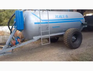 Бочка для викачки навозу МЖТ-8 (8м3) з розкидачем 10-12м