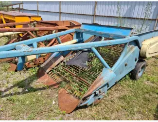 Картофелекопатель двухрядный транспортный Z-609 фирмы Agromet (Польша)