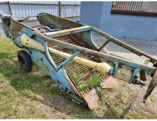 Картофелекопалка двухрядная транспортерная Z-609 фирмы Agromet (Польша)