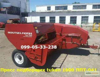 Зображення для оголошення ТОП продаж Tukan 1600 (Клевер) Пресс-подборщик тюковый Пресс подборщик tukan 1600 ППТ-041