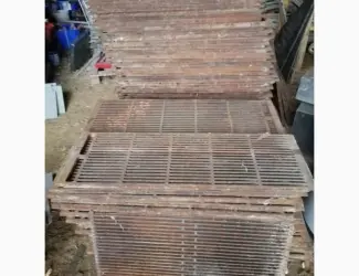 Чугуна підлога 120 х40 см
