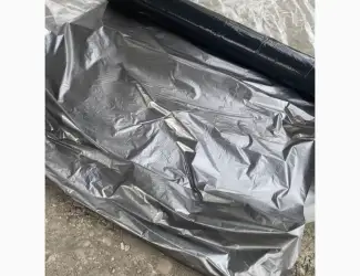 Мульчуюча плівка чорно-срібна Vatan Plastik