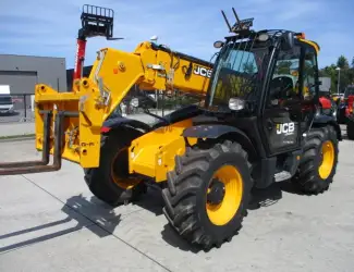Телескопический погрузчик. Телескопический погрузчик JCB 535-95