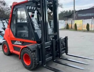 Зображення для оголошення Дизельный погрузчик вилочный бу 6т. Linde H60D-03 4 метра подъем