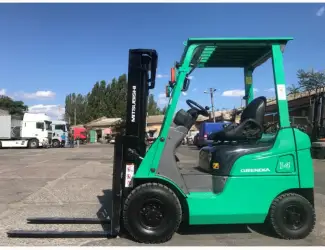 Зображення для оголошення Газ-бензиновый вилочный погрузчик Mitsubishi FGE14T-F34 год выпуска 2015, новая резина