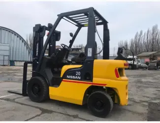 Зображення для оголошення Газ-бензиновый вилочный погрузчик Nissan PL02A20W на 2 тонны