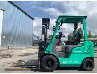 Зображення для оголошення Вилочный автопогрузчик Mitsubishi на 1.5 тонны 2020 года, на пневмошинах
