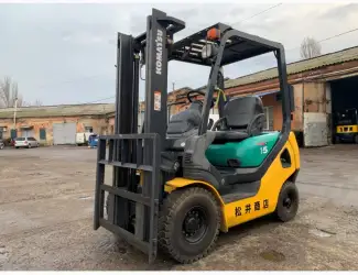 Зображення для оголошення Вилочний навантажувач Komatsu FG15LC-20 з напрацюванням 240 мотогодин
