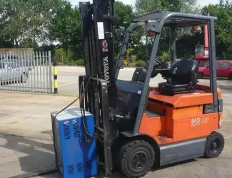 Зображення для оголошення Электропогрузчик бу Toyota 7FBMF18, 2007 г., 1.8 т., 3700 мм высота подъема