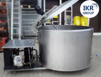 Зображення для оголошення Молокоохолоджувач Б / У ALFA LAVAL 800 л. відкритого типу