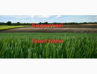 Гумат Калія із Біогумуса