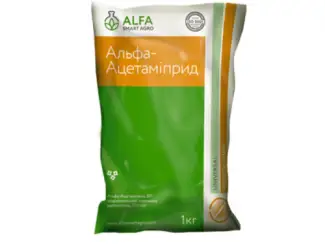 Альфа-Ацетаміприд - інсектицид для захисту культурних рослин від комах-шкідників