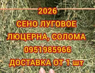Зображення для оголошення Доставка сена по Украине. Луговое