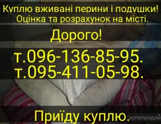 Зображення для оголошення Приедим и купим б/у перья и свеежее утиное гусиное