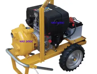 Мотопомпа Victor Pumps S 80 для откачки загрязнений