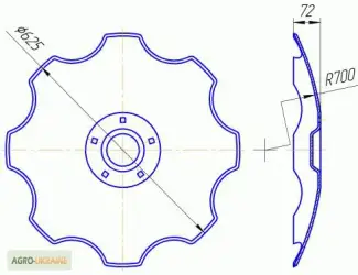 Зображення для оголошення Диск бороны Lemken Rubin