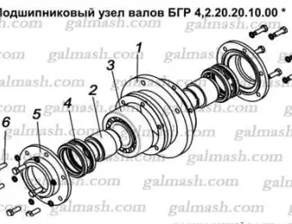 Продам запасные части к дисковой бороне Солоха БГР-4.2 и БГР-6.7