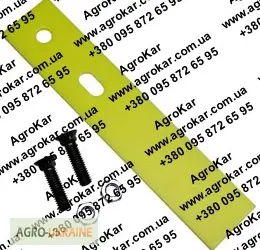 Пластиковая защита стойки культиватора от стирания John Deere