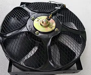 Зображення для оголошення Продаж - вентилятор конденсатора 12V, 10 дюймів металевий дифузор штовхаючий 80 Wt