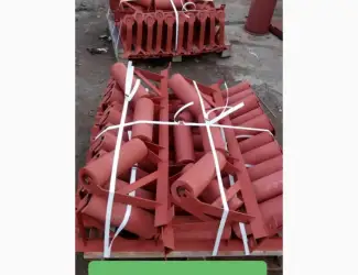 Роликоопоры желобчатые в сборе