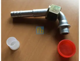 Зображення для оголошення Фітинг алюмінієвий кутовий 8 гайка 7/8 від fast-best