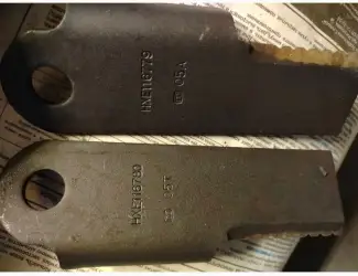 Зображення для оголошення HXE116780 Нож измельчителя Подвижный JOHN DEERE