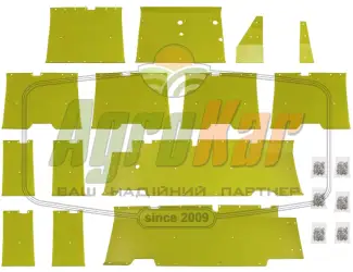 Захист жниварки John Deere 920, 920F (AH144173)