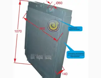 Зображення для оголошення Радиатор водяной для комбайна Claas Dominator 108 SL MAXI