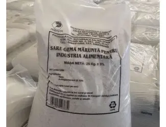 Зображення для оголошення Харчова кам'яна сіль помел 1 у мішках по 5 / 25 кг оптом та в роздріб