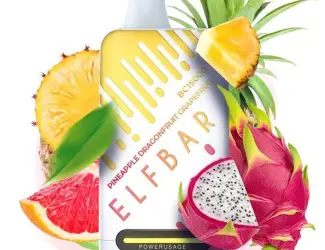 Зображення для оголошення Е-сигарета ELF BAR 5% 15000 тяг, Ананас Драконовий фрукт Грейпфрут