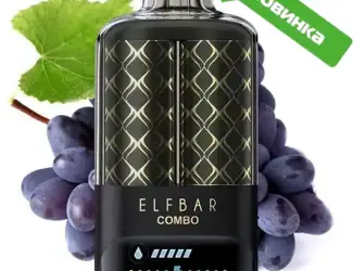 Зображення для оголошення POD система ELF BAR 25000 тяг. Перемикання смаків. Виноград<=>Мускат