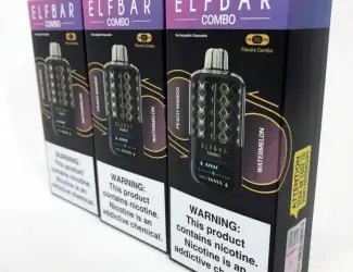Зображення для оголошення Електронка ELFBAR Combo 25000 тяг. Перемикання смаків:Персик-Манго<=>Кавун