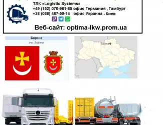 Международные грузоперевозки Борзна