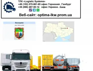 Международные грузоперевозки Васищево