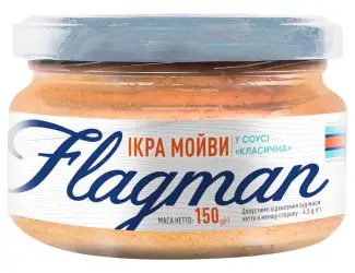 Зображення для оголошення Ікра мойви Flagman Класична у соусі 150г